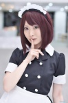 apron ayase cosplay dress hairband maid maid_uniform tagme_character tagme_series rating:Safe score:1 user:nil!