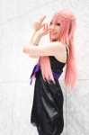 cosplay dress megurine_luka pink_hair usagi vocaloid world_is_mine_(vocaloid) rating:Safe score:1 user:DarkSSA