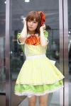 bowtie cosplay dress hagiwara_yukiho hairbow idolmaster maitako rating:Safe score:0 user:pixymisa