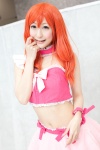 camisole chii choker cosplay croptop harune_aira miniskirt orange_hair pretty_rhythm_aurora_dream skirt rating:Safe score:1 user:pixymisa