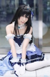 cosplay dress gloves microphone shaa tagme_character tagme_series thighhighs tiara white_legwear rating:Safe score:1 user:nil!