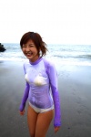 beach bikini i_love_vacation nagasaki_rina ocean see-through swimsuit wet wetsuit rating:Safe score:2 user:nil!