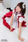 apron bed blouse chihane cosplay hairband jumper kneehighs maid maid_uniform original rating:Safe score:0 user:nil!