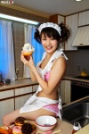 apron bikini costume donut hairband maid maid_uniform misty_gravure_226 swimsuit takabe_ai whip_cream rating:Safe score:0 user:nil!