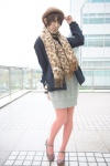 blouse coat dress hat pantyhose rinami scarf sheer_legwear sweater_dress rating:Safe score:3 user:pixymisa
