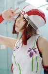 cosplay croptop detached_sleeves hat houtou_singi kunoichi kunoichi_(sm) sengoku_musou rating:Safe score:1 user:nil!
