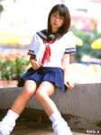 costume kasai_nana loose_socks miniskirt pleated_skirt sailor_uniform school_uniform skirt socks rating:Safe score:0 user:nil!