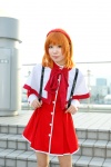 bow cosplay dress hairband kanon_(series) orange_hair shawl tsukimiya_ayu yae_maiko rating:Safe score:0 user:pixymisa