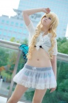 asanagi_rin blonde_hair blouse cosplay croptop miniskirt skirt tagme_character tagme_series wings rating:Safe score:2 user:nil!