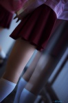 azumanga_daioh cosplay kneesocks pantyhose pleated_skirt sailor_uniform sakuragi_mui school_uniform skirt takino_tomo rating:Safe score:3 user:nil!