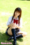 blouse kanda_marina kneesocks pleated_skirt school_uniform skirt rating:Safe score:0 user:nil!