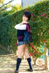 blouse bookbag kawakami_rei kneesocks pleated_skirt school_uniform skirt sweater_vest rating:Safe score:1 user:nil!