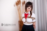 blouse bound glasses pleated_skirt school_uniform side_ponytail skirt taboo-love_bondage_040 tagme_model rating:Safe score:1 user:nil!