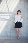 blouse hairbow irohira miniskirt ponytail skirt rating:Safe score:1 user:nil!