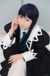 blue_hair cosplay dress hazuki_minami pantyhose school_uniform strawberry_panic! suzumi_tamao tie rating:Safe score:0 user:nil!