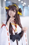 cosplay detached_sleeves hairband haruna_(kantai_collection) kantai_collection kimono miko ruton rating:Safe score:0 user:nil!