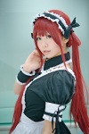 airi apron bowtie cosplay dress hairband hairbows itsuki_akira queen's_blade red_hair twintails wristband rating:Safe score:2 user:pixymisa