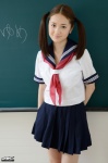 4k-star_221 hazuki_yume pleated_skirt sailor_uniform school_uniform skirt twintails rating:Safe score:0 user:nil!
