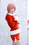 cosplay hoodie original pink_hair reco santa_costume shorts rating:Safe score:0 user:nil!