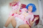blue_hair cosplay dress maropapi panties remilia_scarlet socks touhou touhou_ningyou_fuminori_shirizu_2 wings rating:Safe score:1 user:nil!