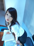 blouse katayama_akira miniskirt pantyhose pointer skirt s-taste rating:Safe score:0 user:nil!