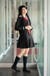 cosplay enma_ai jigoku_shoujo kanata kneesocks sailor_uniform school_uniform waraningyo rating:Safe score:0 user:nil!