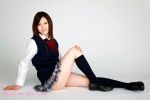 blouse kneesocks pleated_skirt school_uniform skirt sweater_vest yamamoto_itsuka rating:Safe score:0 user:nil!