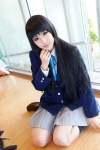 akiyama_mio blazer blouse cosplay kneesocks k-on! miniskirt pleated_skirt ribbon_tie sakuramiya_rei school_uniform skirt rating:Safe score:0 user:pixymisa