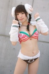 aigle bell bikini cosplay raayu ram_horns rumble_roses swimsuit twin_braids rating:Safe score:0 user:nil!