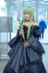 cc choker code_geass cosplay gown green_hair saotome_kanata rating:Safe score:0 user:nil!
