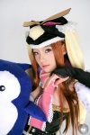 aza_(k_miyuko) cosplay elbow_gloves gloves kim_tai_sik mawaru_penguindrum penguin_hat princess_of_the_crystal sleeveless_blouse stuffed_animal rating:Safe score:0 user:hrftritze