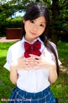 blouse ikehara_fuyumi pleated_skirt school_uniform skirt rating:Safe score:0 user:nil!