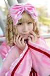 babydoll blonde_hair cosplay hairbow hinaichigo rozen_maiden saki rating:Safe score:0 user:nil!