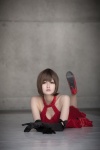 cosplay dress elbow_gloves gloves meiko project_diva_2nd tometo_kamu vocaloid rating:Safe score:1 user:nil!