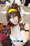 choker cosplay croptop detached_sleeves headband soda_(model) suzumiya_haruhi suzumiya_haruhi_no_gekisou suzumiya_haruhi_no_yuuutsu rating:Safe score:0 user:pixymisa