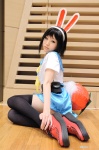 animal_ears bunny_ears carrot cosplay getsumento_heiki_miina hairband minazuki_mina school_uniform thighhighs todoroki_asuka utility_belt rating:Safe score:1 user:nil!