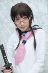 bleach cosplay glasses kurosaki_shihomu looking_over_glasses yadoumaru_lisa rating:Safe score:0 user:darkgray