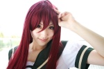 cosplay red_hair sailor_uniform saya school_uniform shakugan_no_shana shana rating:Safe score:1 user:darkgray