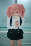 blouse cosplay inu_boku_secret_service jumper kurosaki_shihomu lollipop pink_eyes pink_hair roromiya_karuta twintails rating:Safe score:0 user:pixymisa