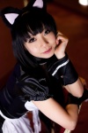 animal_ears apron cat_ears choker cosplay cuffs maid maid_uniform meto original rating:Safe score:0 user:pixymisa