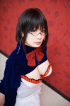 apron chocoball cleavage cosplay glasses kara_no_naka_no_kotori maid maid_uniform myuha_resurei pantyhose rating:Safe score:1 user:nil!