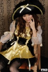 cosplay dress fishnet_pantyhose ogoshi_shihomi pantyhose pirate_costume pirate_hat rq-star_417 rating:Safe score:0 user:nil!