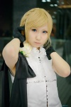 blonde_hair blue_eyes cosplay dress gloves kagamine_rin seri vocaloid rating:Safe score:0 user:pixymisa