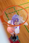 basketball basketball_uniform cosplay crossplay kuroko_no_basuke mogeta murasakibara_atsushi purple_hair rating:Safe score:0 user:pixymisa