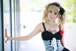 blonde_hair cosplay dress garter_belt hairband original tsugihagi_mishin rating:Safe score:0 user:nil!