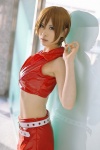 cosplay croptop default_costume kotori meiko microphone miniskirt skirt vest vocaloid rating:Safe score:1 user:nil!