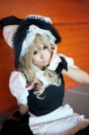 apron blonde_hair blouse cosplay jumper kirisame_marisa shuu touhou witch_hat rating:Safe score:0 user:nil!