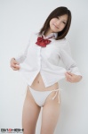 bikini blouse costume girlz_high ishii_kaori midriff school_uniform shirt_lift side-tie_bikini swimsuit rating:Safe score:1 user:nil!