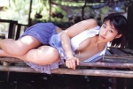 cleavage lovers_eye miniskirt pleated_skirt sato_hiroko skirt sleeveless_blouse rating:Safe score:1 user:nil!
