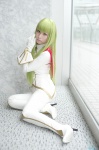 boots cc code_geass cosplay gloves green_hair momose_riyu uniform rating:Safe score:1 user:nil!